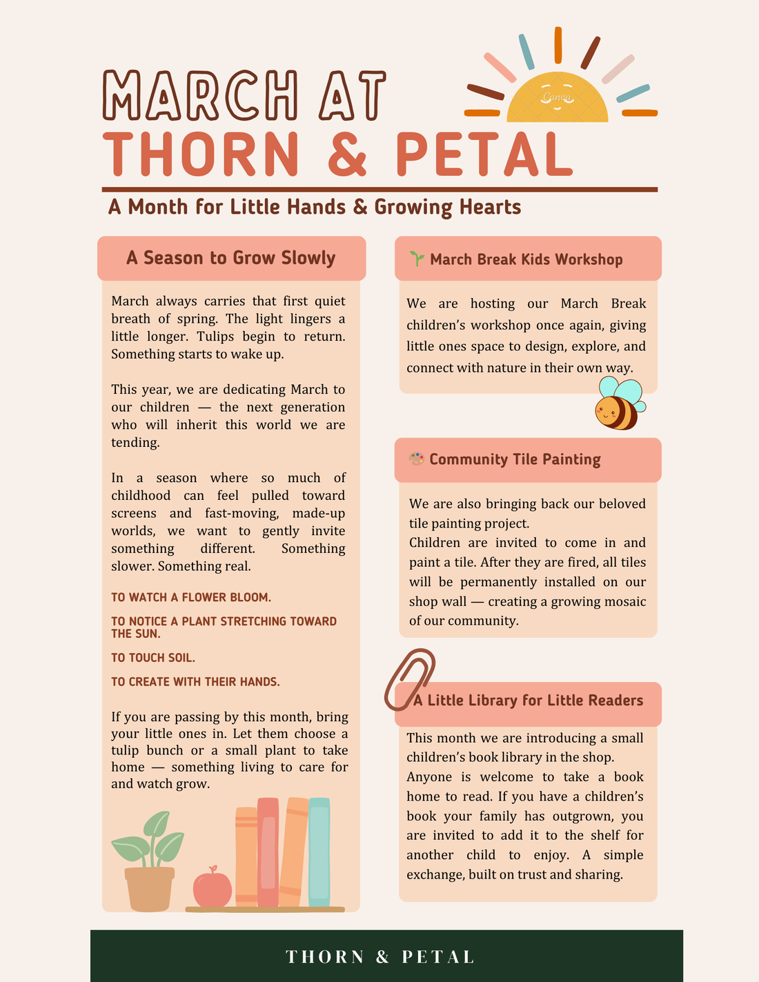 March At Thorn & Petal