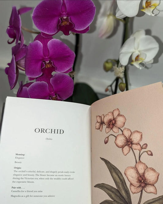 Victorian Language of Flowers--Orchid