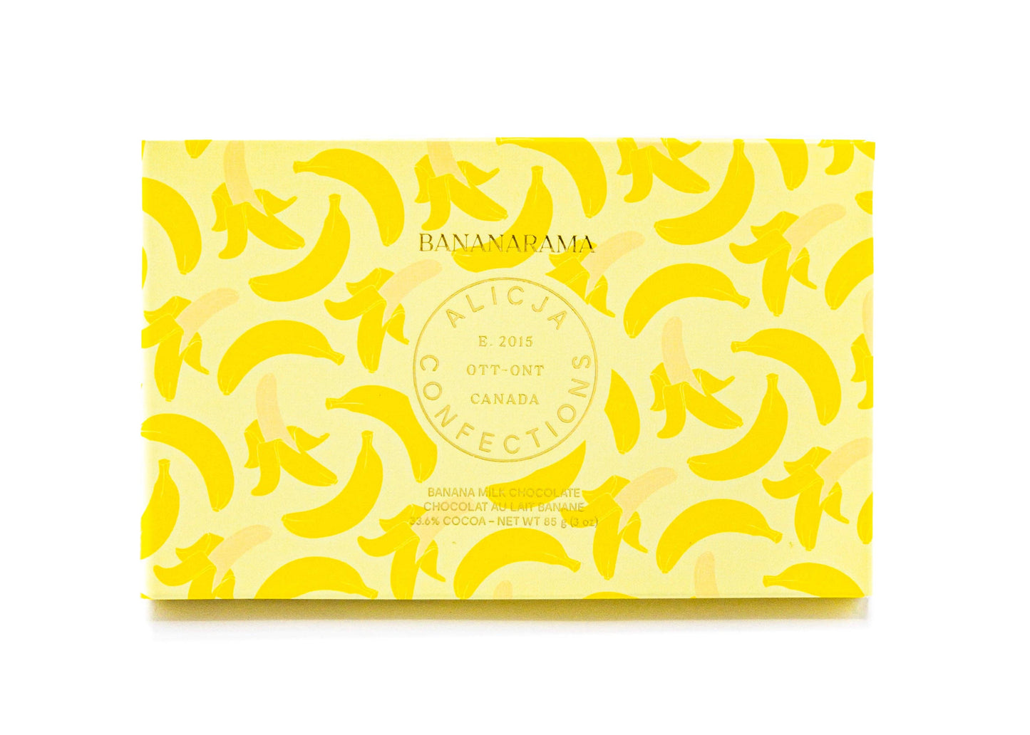 Bananarama Milk Postcard Chocolate Bar