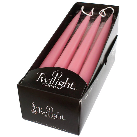 Pastel Rosa Danish Taper Candle | A Pair