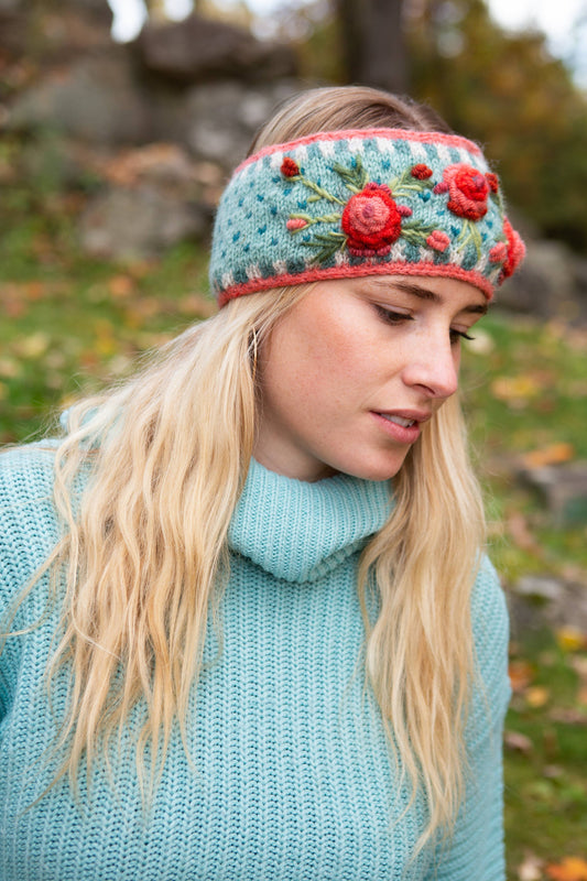 Aubrey  - women's wool knit headband