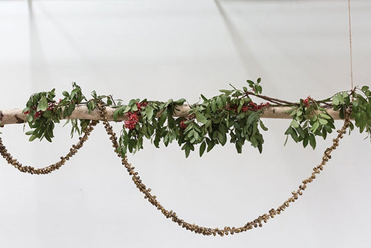 SLEIGH BELLS GARLAND 84"L