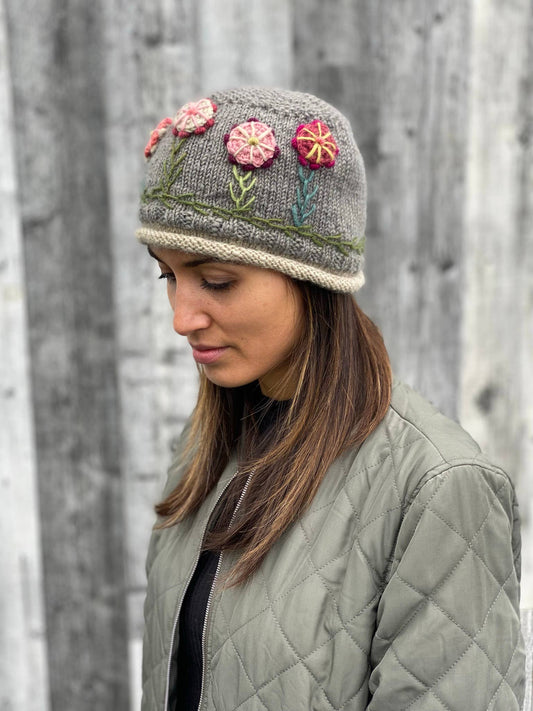 Maya - women's wool knit beanie