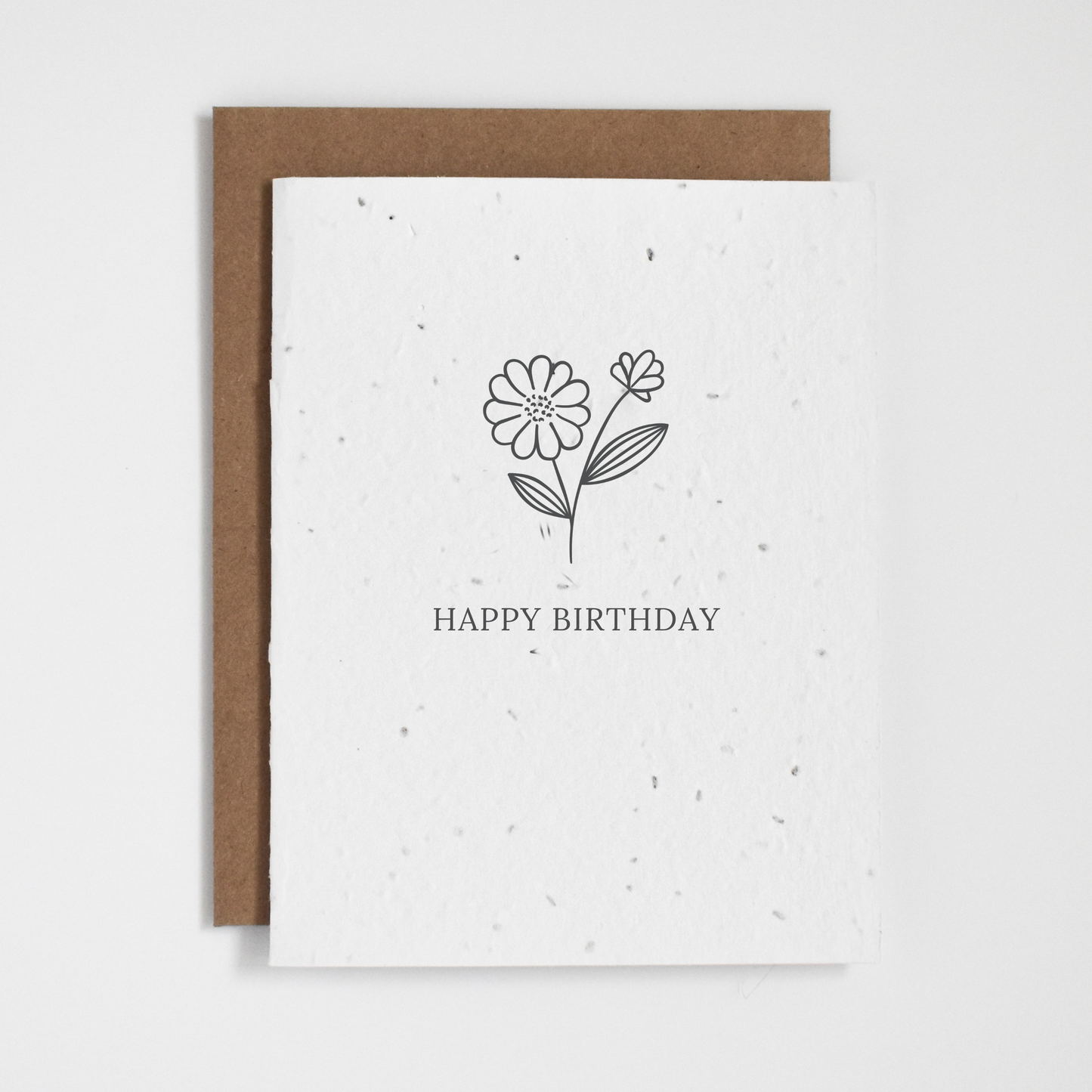 Plantable Greeting Card - Happy Birthday