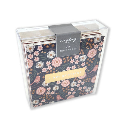 Florals Gratitude Mini Note Card Set