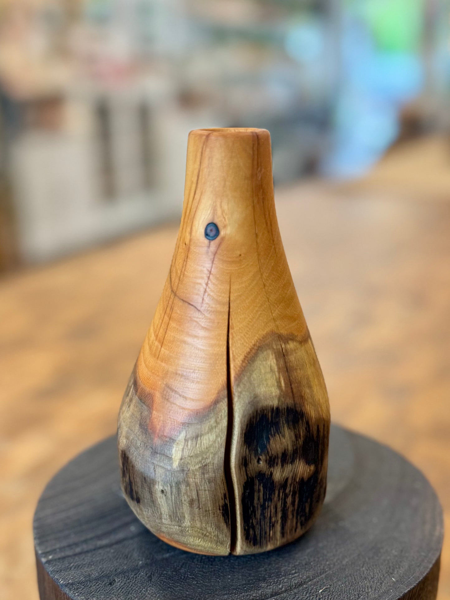 Buckthorn Wood Budvase