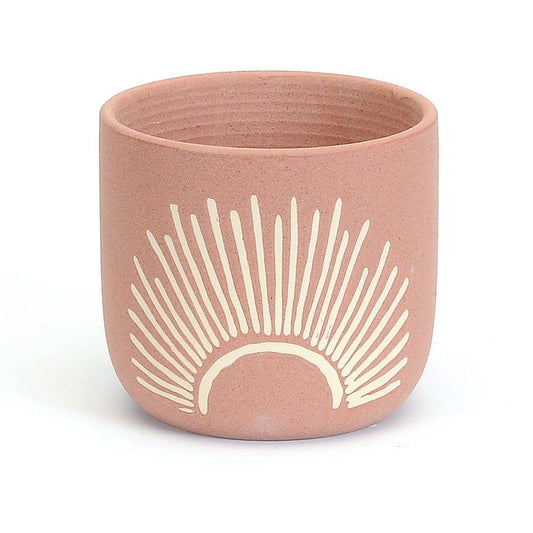 MEDIUM SUNBURST POT