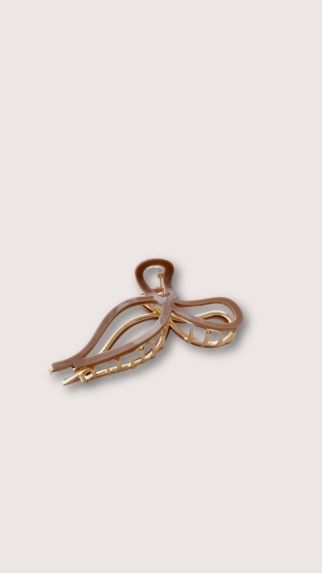Bow Metal Claw Clip 