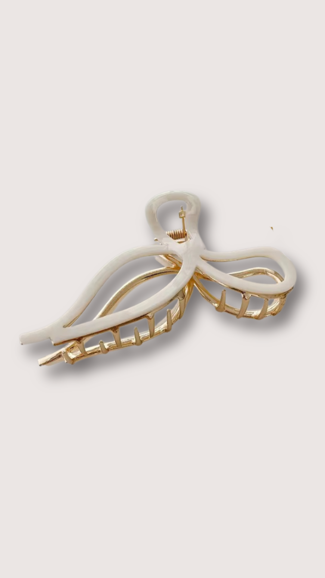 Bow Metal Claw Clip 