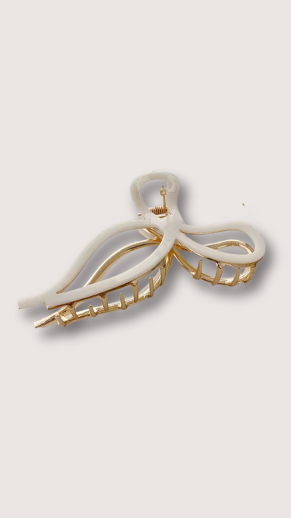 Bow Metal Claw Clip 