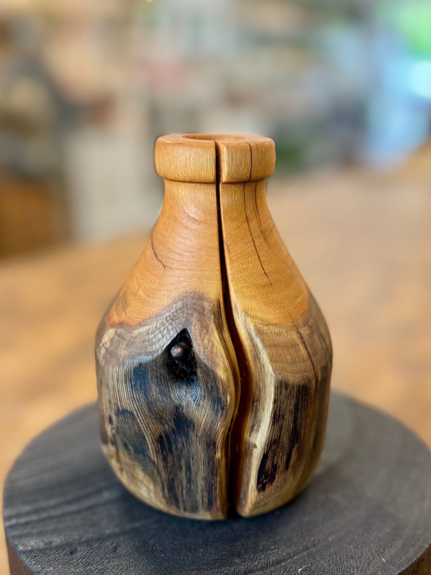 Buckthorn Wood Budvase
