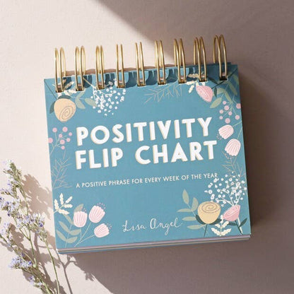 Floral Weekly Positivity Flip Chart