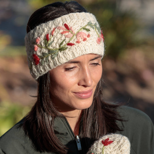 Naomi  - women's wool knit headband