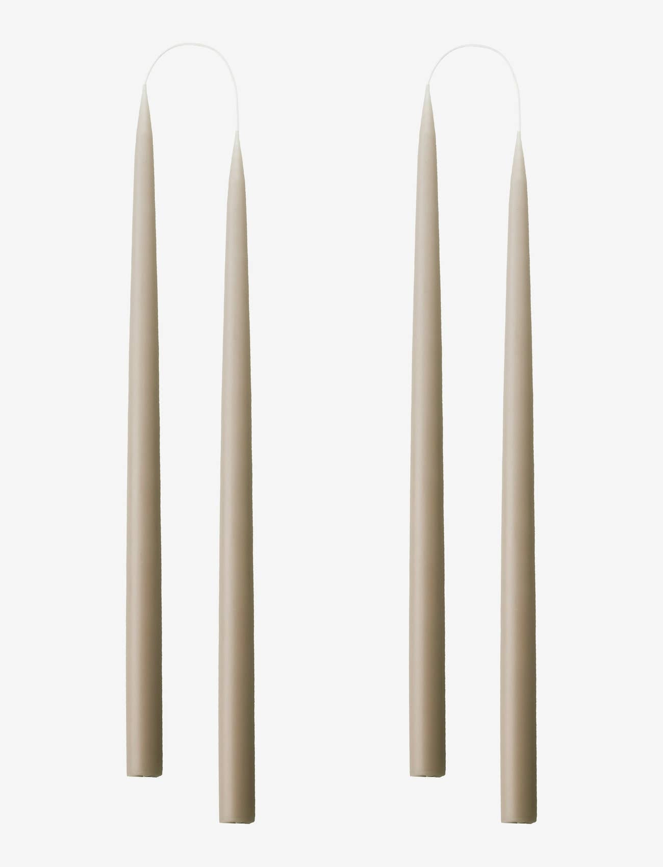 Flax Danish Taper Candle | a pair