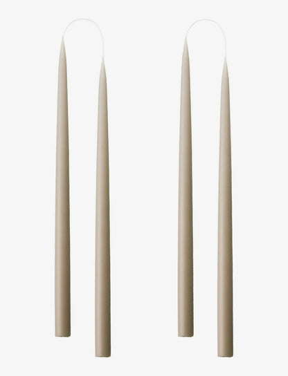 Flax Danish Taper Candle | a pair