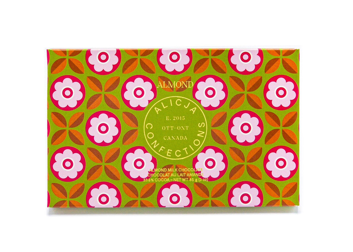 Almond Milk Postcard Chocolate Bar