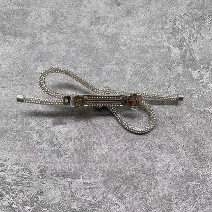 Crystal Bow Luxe Hair Clip