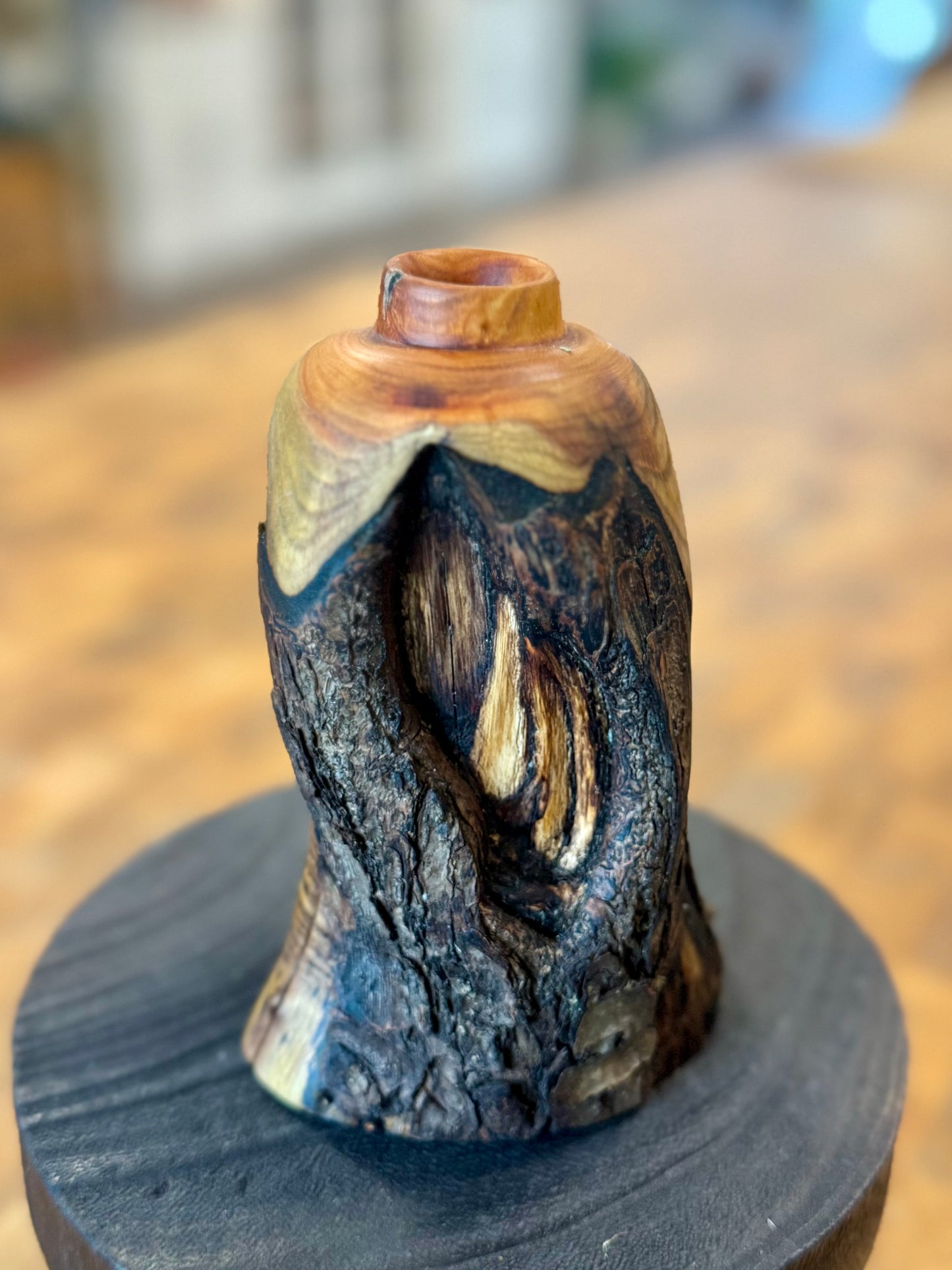 Buckthorn Wood Budvase