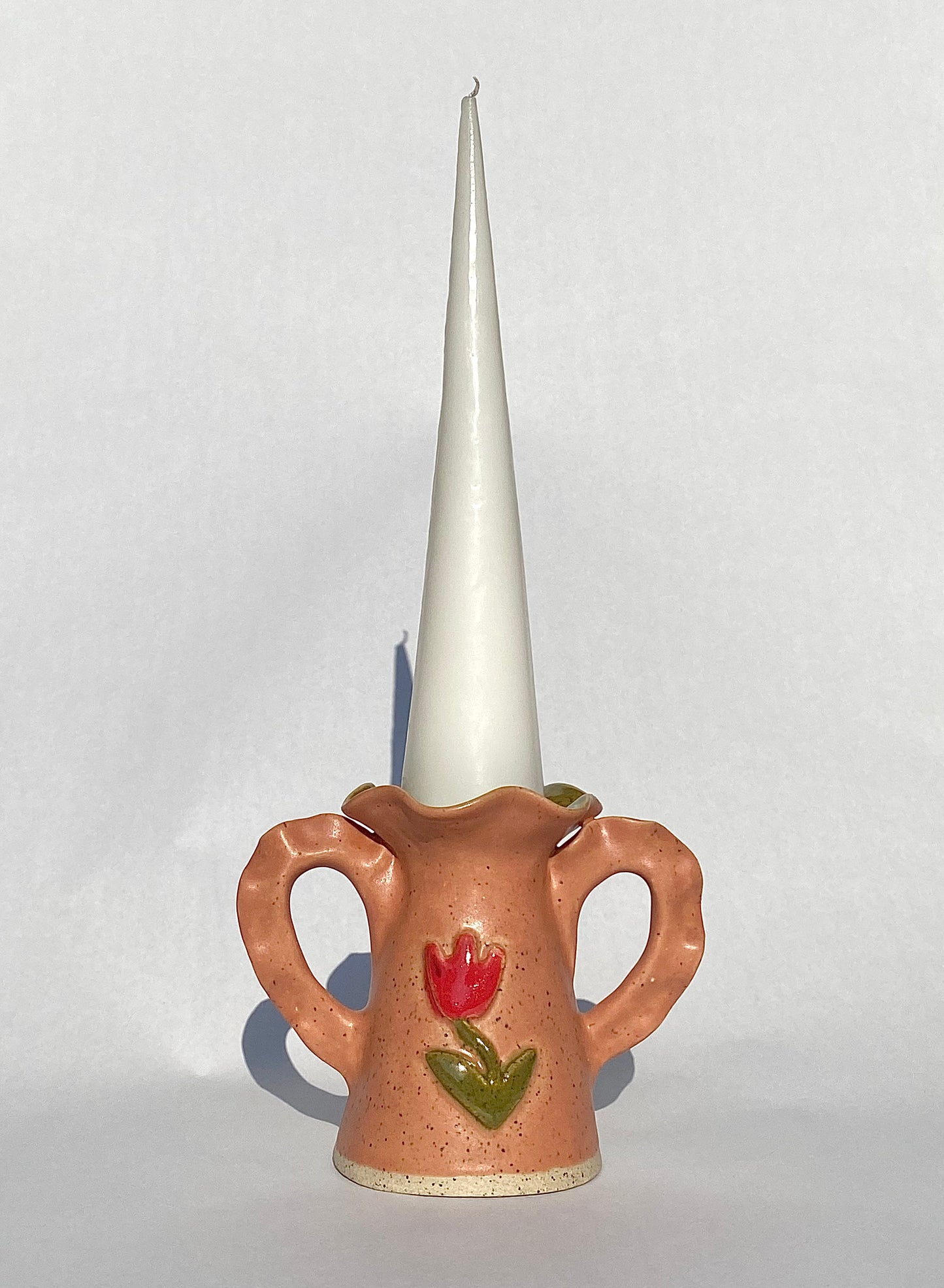 Phalsiii Ceramics Wavy Candle Holders