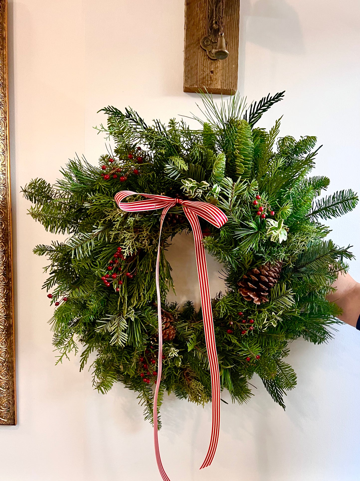 “Just for you!” Hand Decorated Wreaths