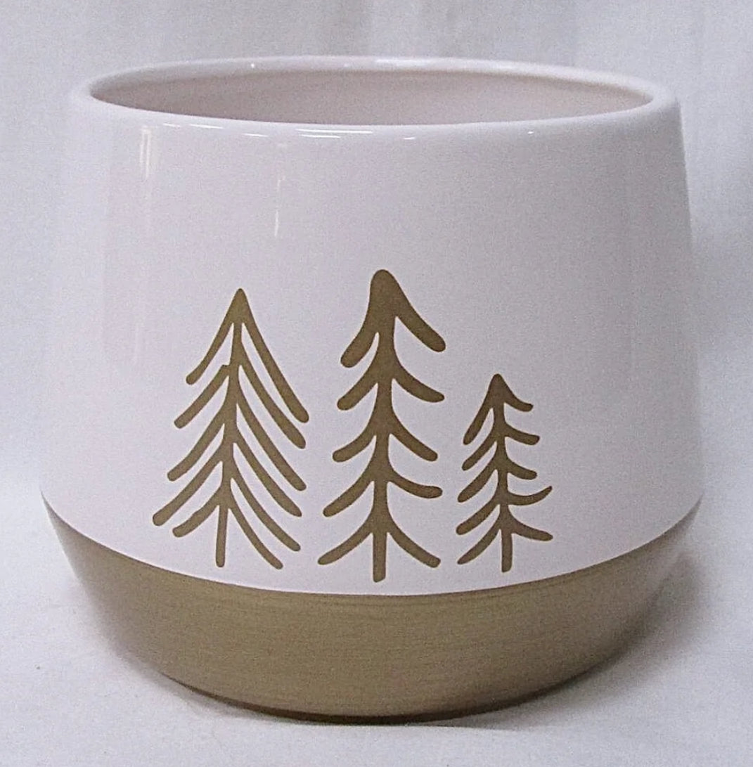 Gold Trees Pot