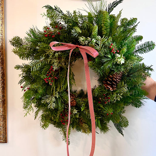 Winter Workshop – Evergreen Wreath