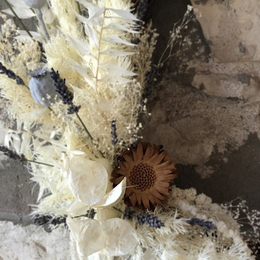 Enduring Charm: Dry Flower Wreath & Bud Vase Arrangement Workshop