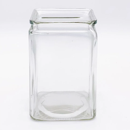 Clear Cube Glass Vase