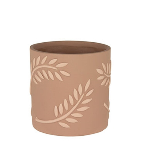 Terracotta Wheat Pot