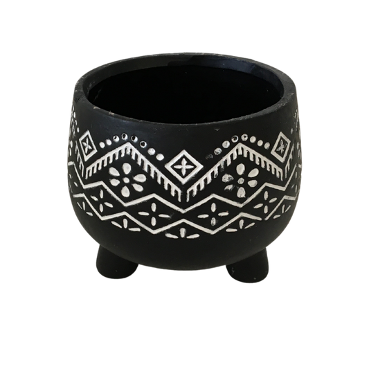 Black & White Pot