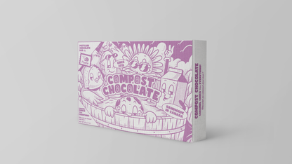 Compost Chocolate Caramel Postcard Chocolate Bar