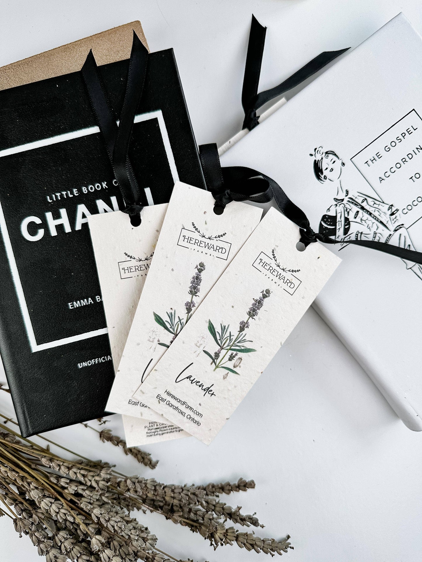 Bookmark  |  Lavender Wild Seed Bookmark