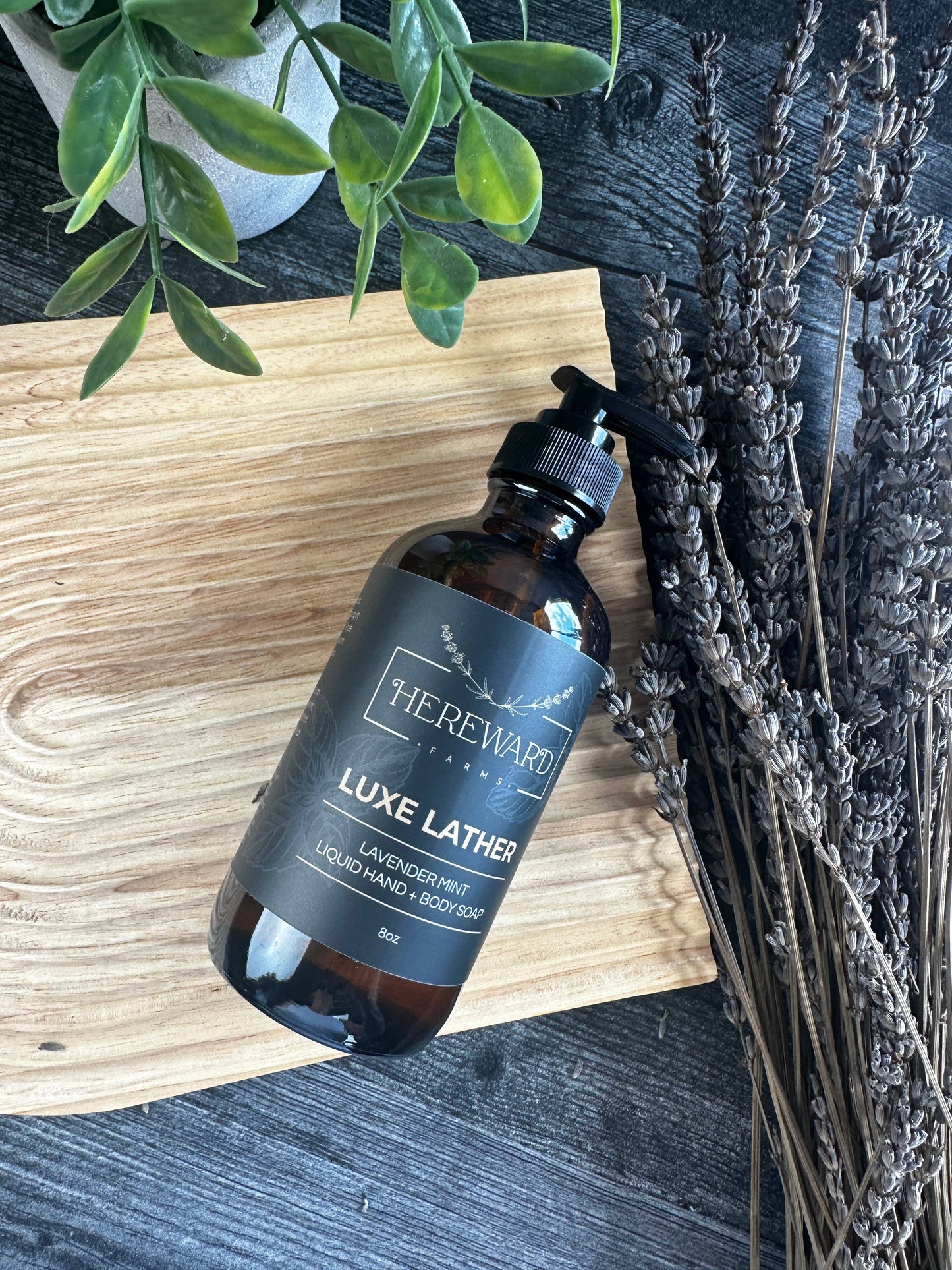 Soap | Luxe Lather - Lavender + Mint - 8 oz