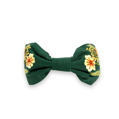 Emerald Field Blossom Embroidered Headband