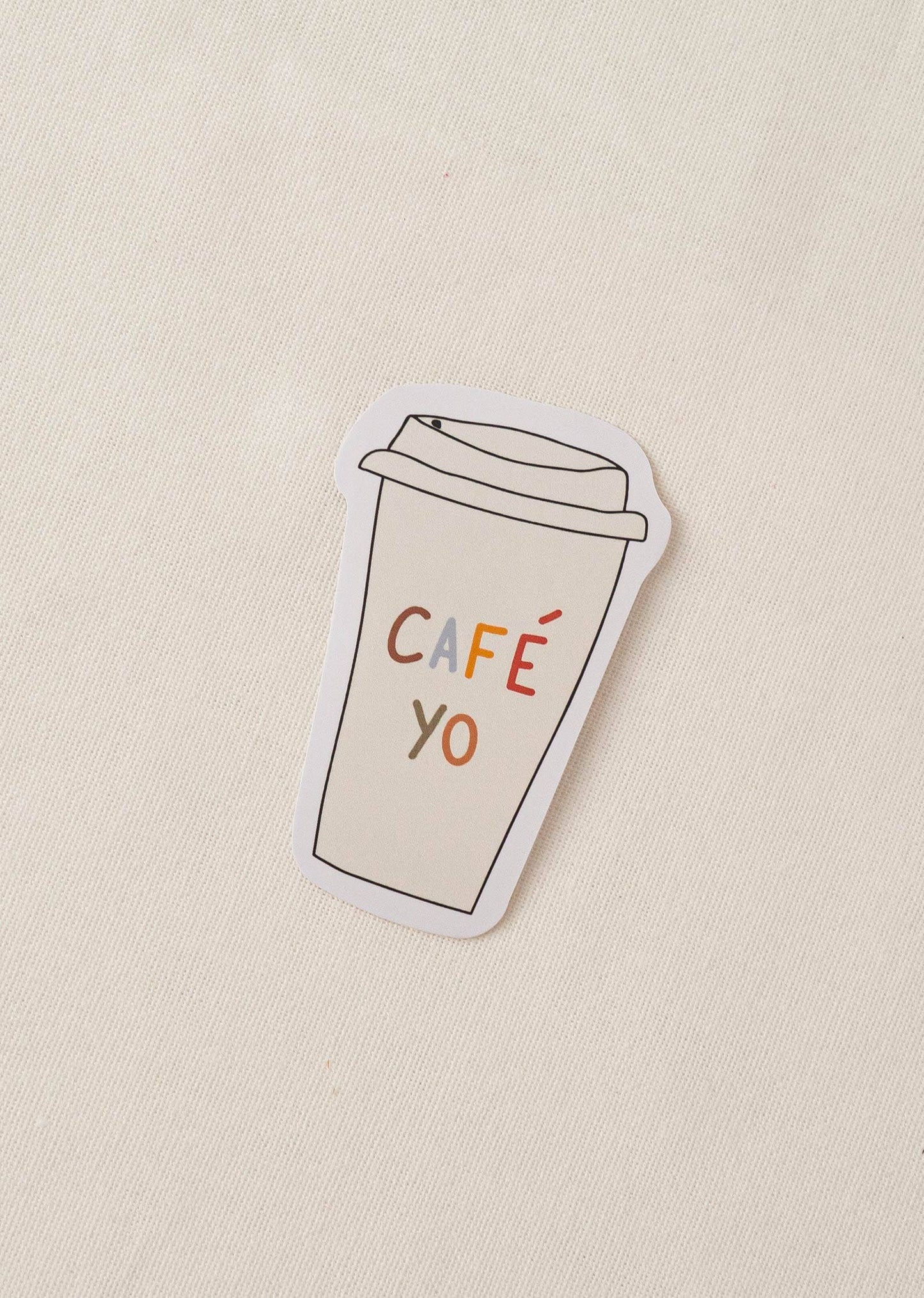 Cafe Yo - Vinyl Sticker