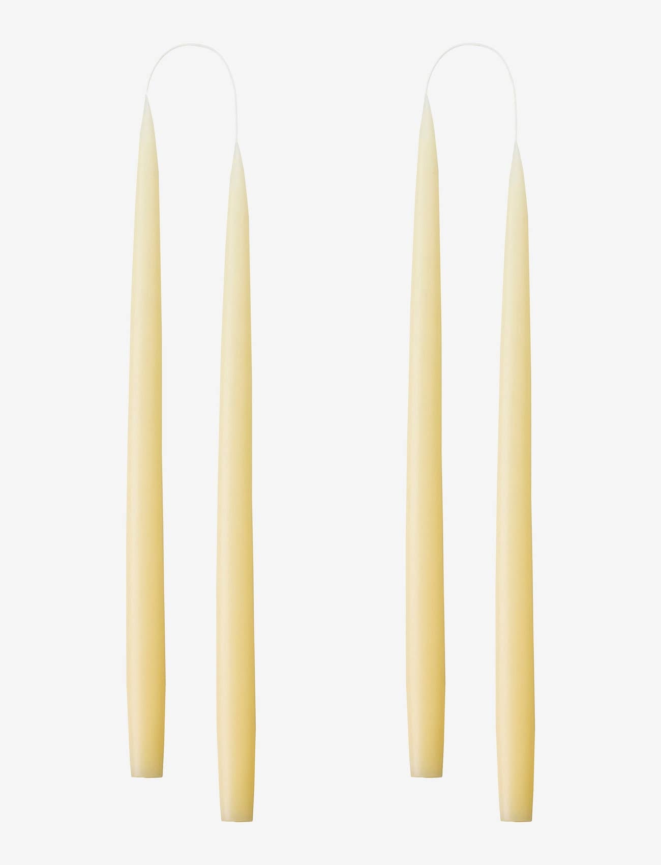 Ivory Danish Taper Candle | 12 Pack