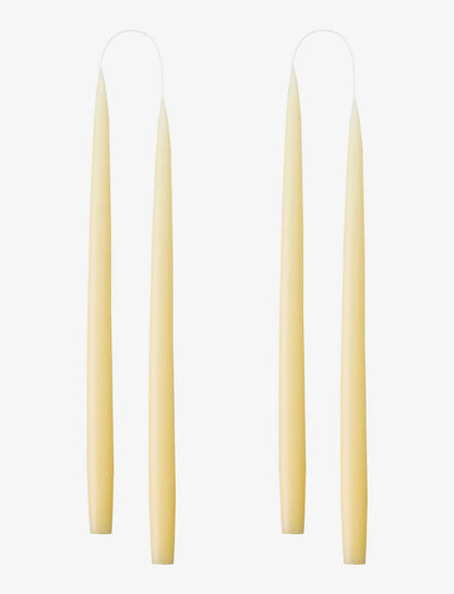 Ivory Danish Taper Candle | 12 Pack
