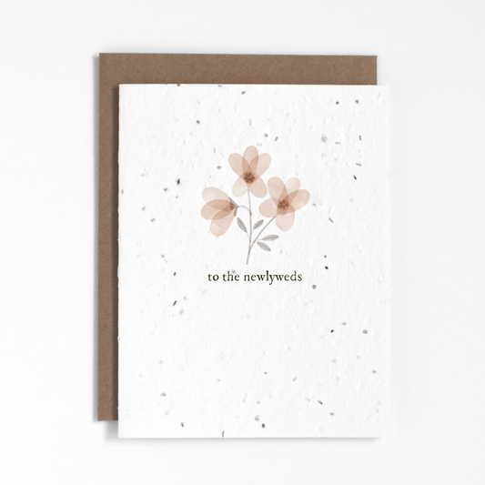 Greeting Card - To The Newlyweds