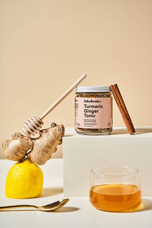 Turmeric Ginger Tonic - Superfood Tea Blend