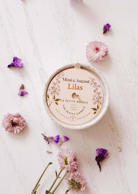 Lilac - Reusable Soy Scented Candle - 3 oz