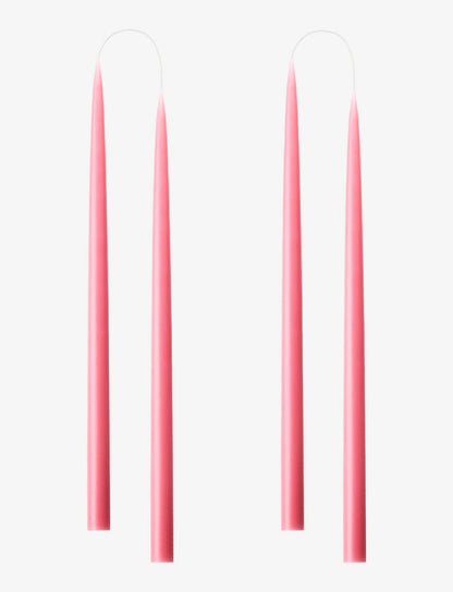 Pastel Rosa Danish Taper Candle | A Pair