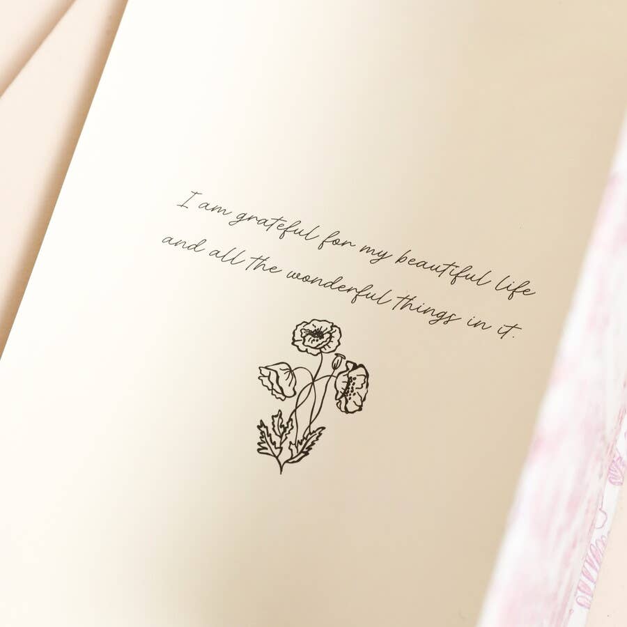 Pink Wildflower Print Sketch A Day Visual Journal