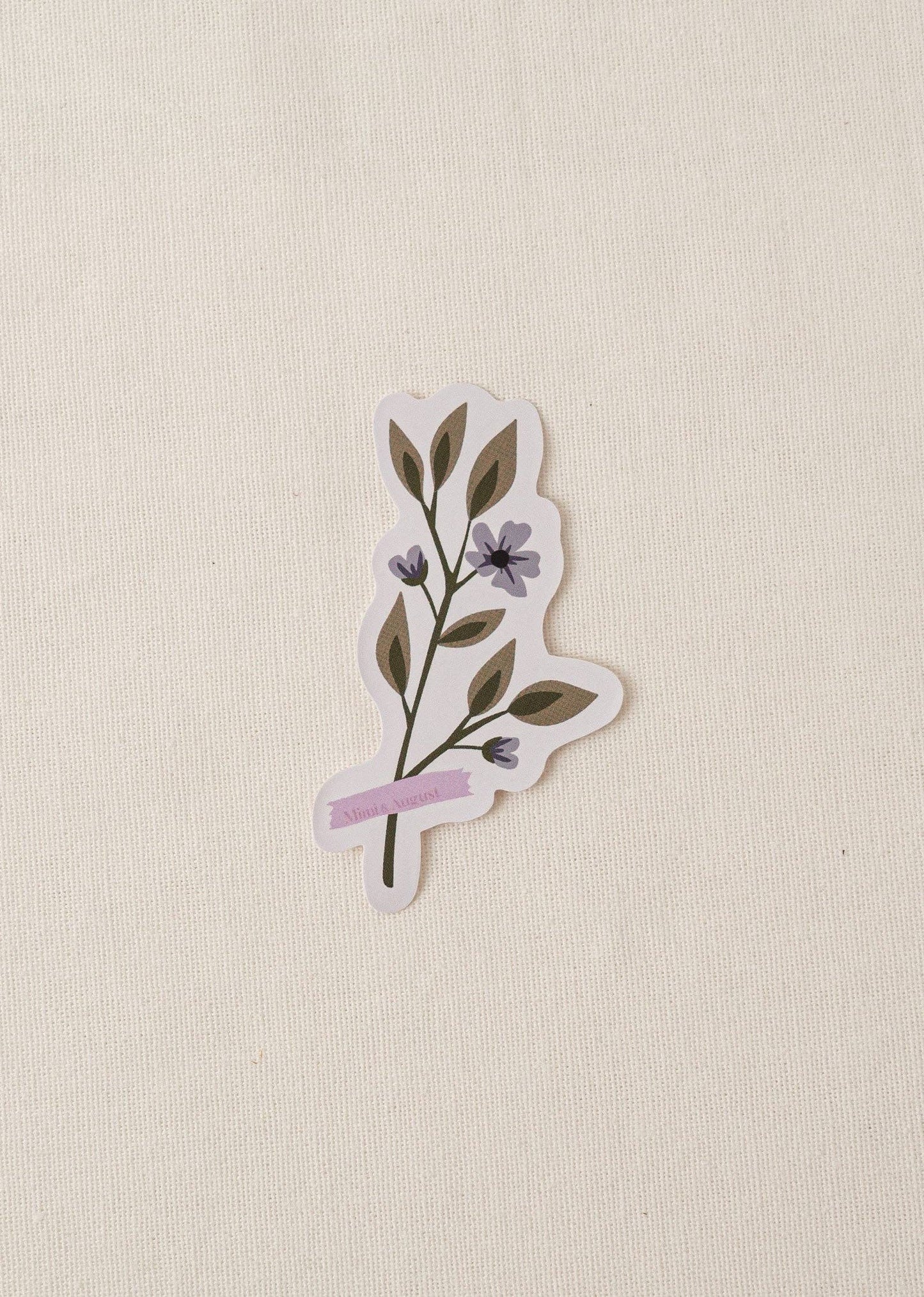 Balloon Flower - Vinyl Sticker