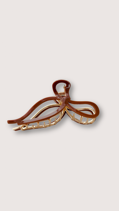 Bow Metal Claw Clip 