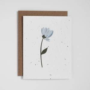Plantable Greeting Card - Mother's Day - Baby Blue
