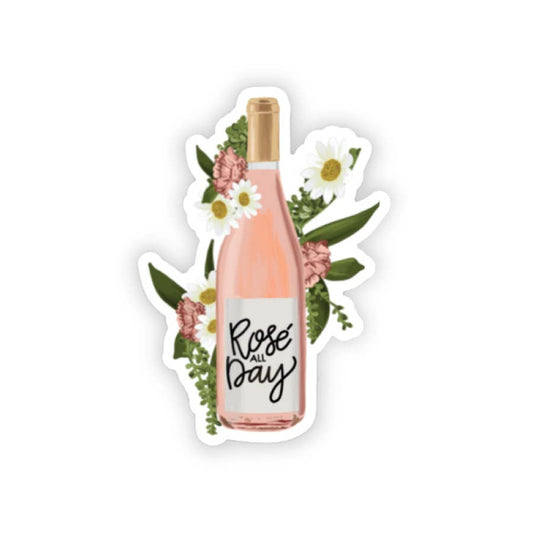 Rose All Day Matte Vinyl Sticker