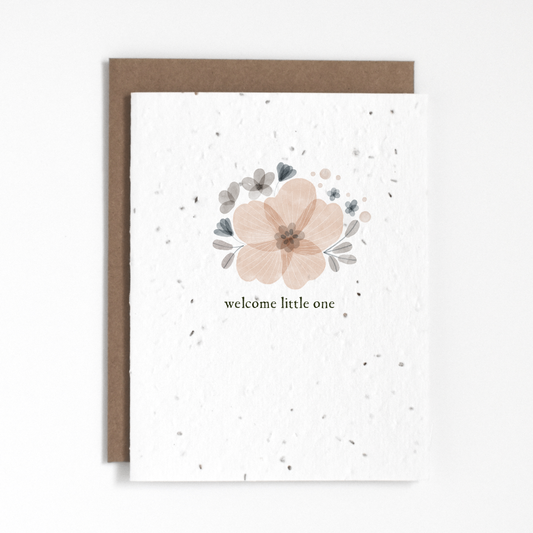 Plantable Card - Welcome Little One