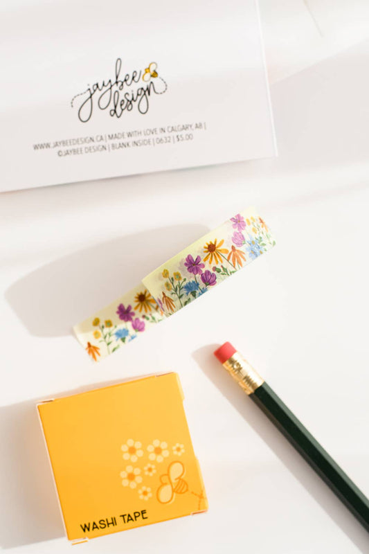 Wildflower Washi Tape