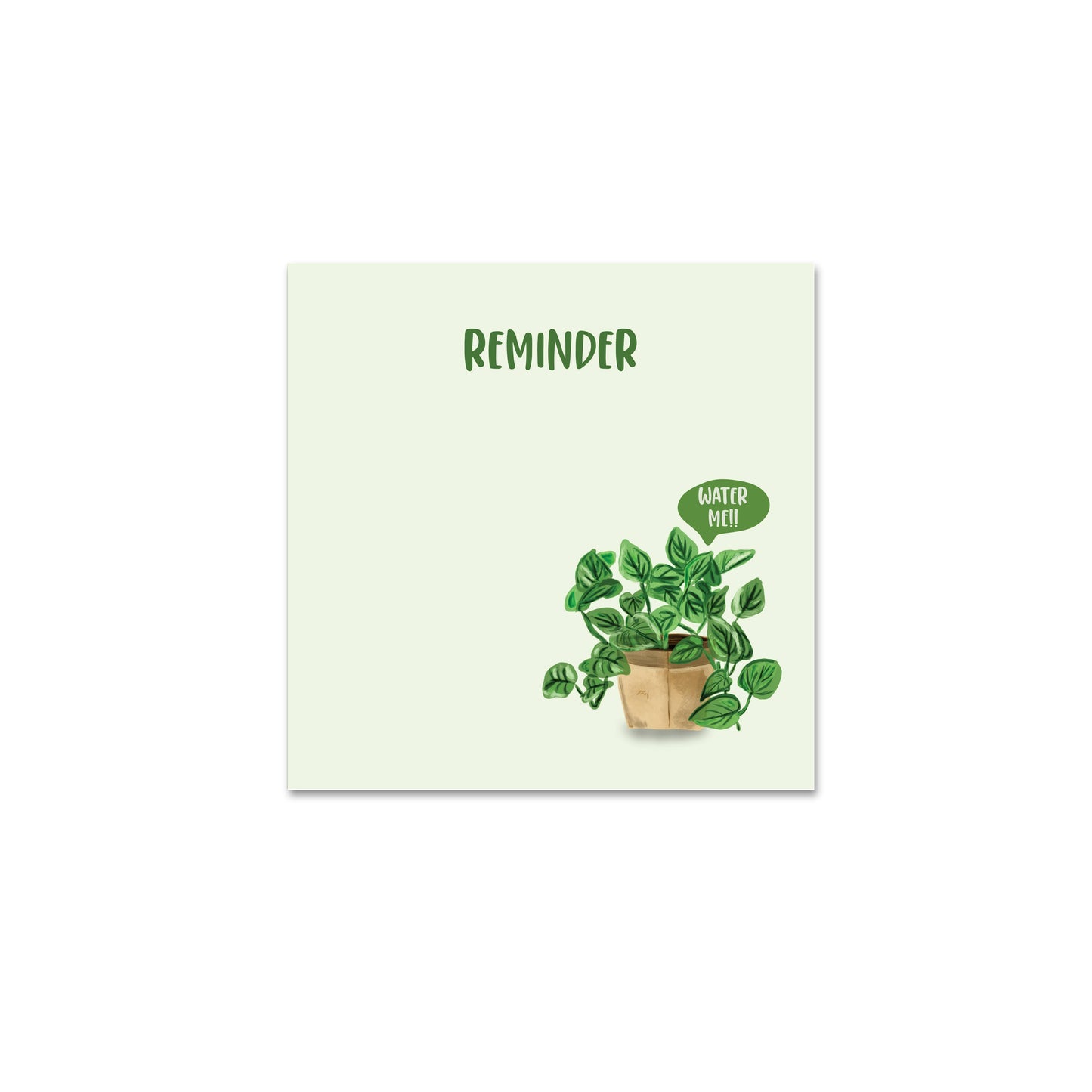 Plant Reminder Sticky Notes