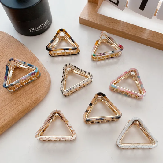 Eco-Luxe Hair Claw Clip - Pyramid Mini